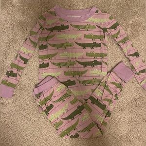 Little Sleepies purple croc 🐊 pajamas